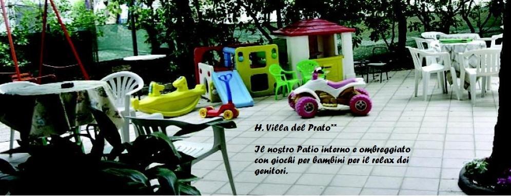 Hotel Villa Del Prato Cucina Romagnola E Possibilita Pacchetto Spiaggia Bellariva Di Rimini Exterior foto